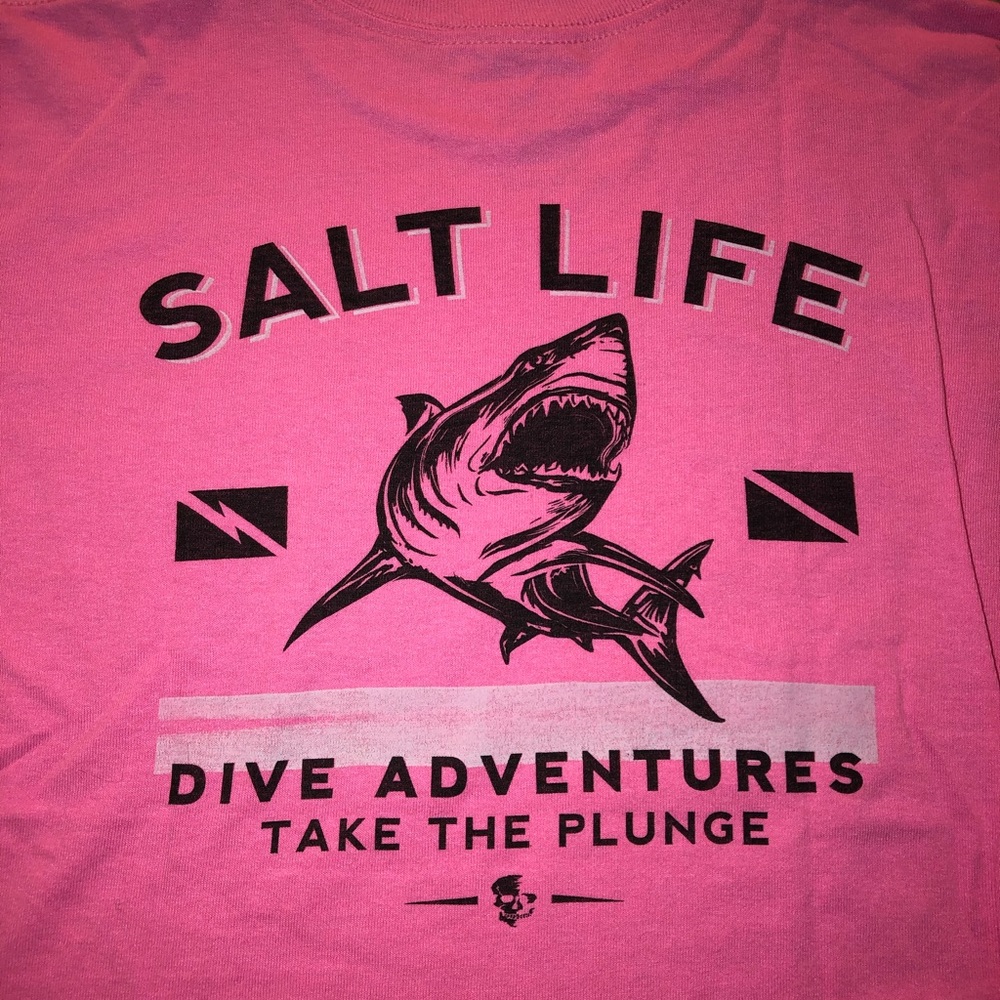 Salt Life Shark Dive Shirt